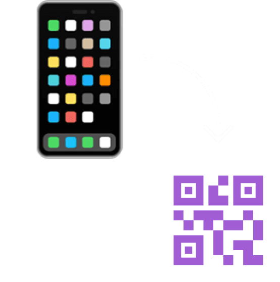 Acesso via celular e QRCode